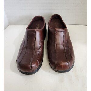 Predictions Leather Collection Brown Slip-On Shoes Size 13 Comfortable Design Du